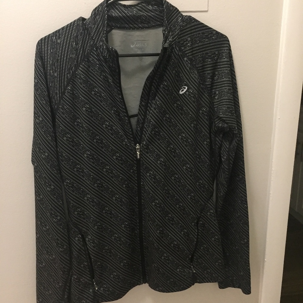 Asics Medium Womens Athletic Workout Jacket
